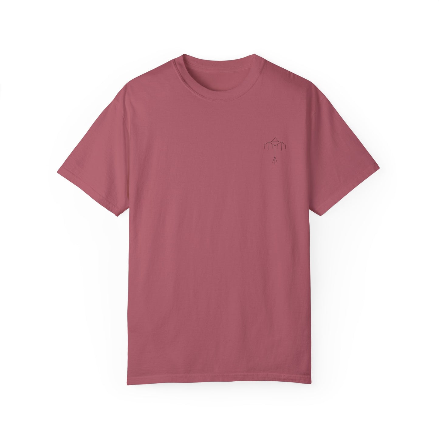 Samurai Unisex Garment-Dyed Graphic T-Shirt - Streetwear Vibe, Perfect for Anime Fans