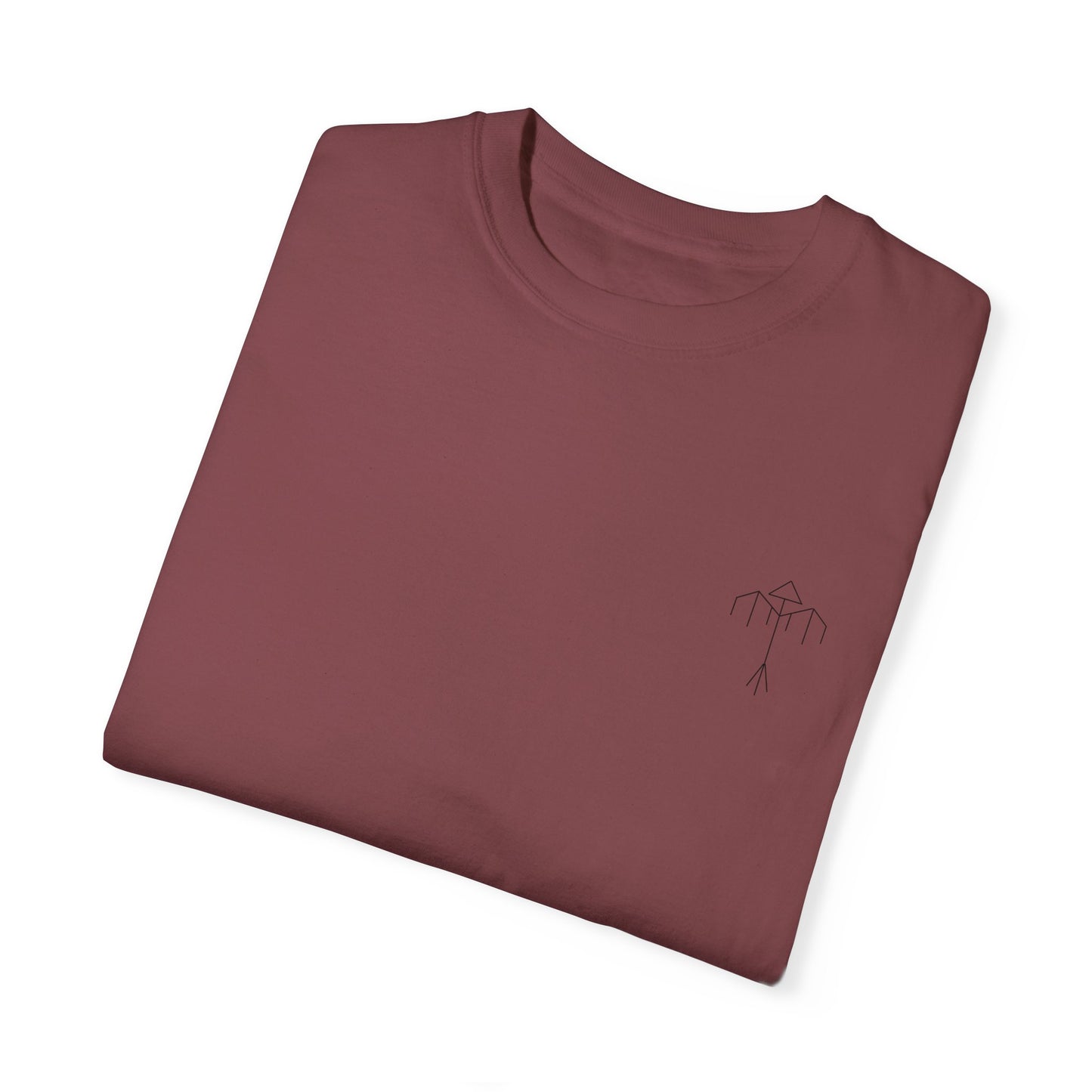 Samurai Unisex Garment-Dyed Graphic T-Shirt - Streetwear Vibe, Perfect for Anime Fans