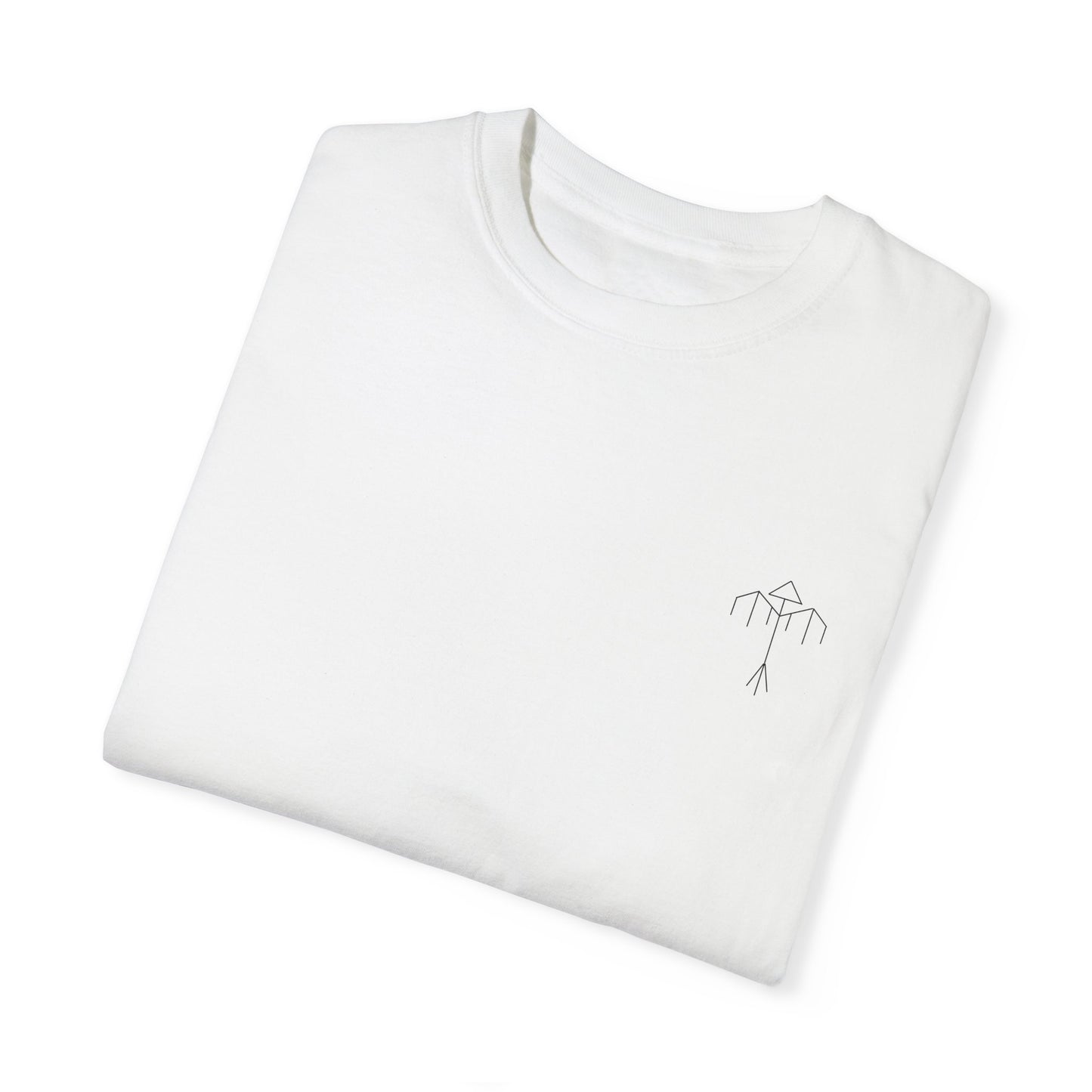 Samurai Unisex Garment-Dyed Graphic T-Shirt - Streetwear Vibe, Perfect for Anime Fans