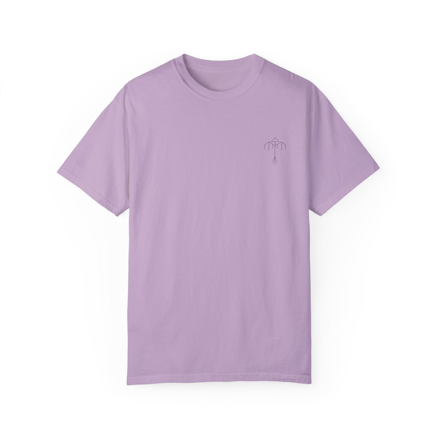 Samurai Unisex Garment-Dyed Graphic T-Shirt - Streetwear Vibe, Perfect for Anime Fans