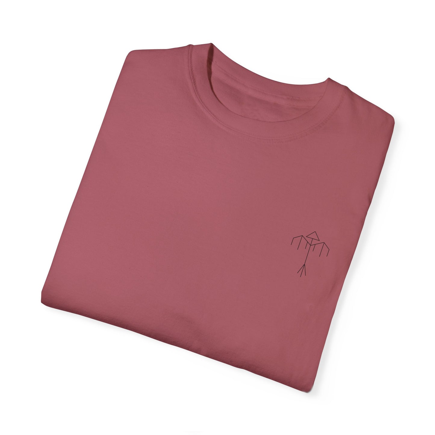 Samurai Unisex Garment-Dyed Graphic T-Shirt - Streetwear Vibe, Perfect for Anime Fans