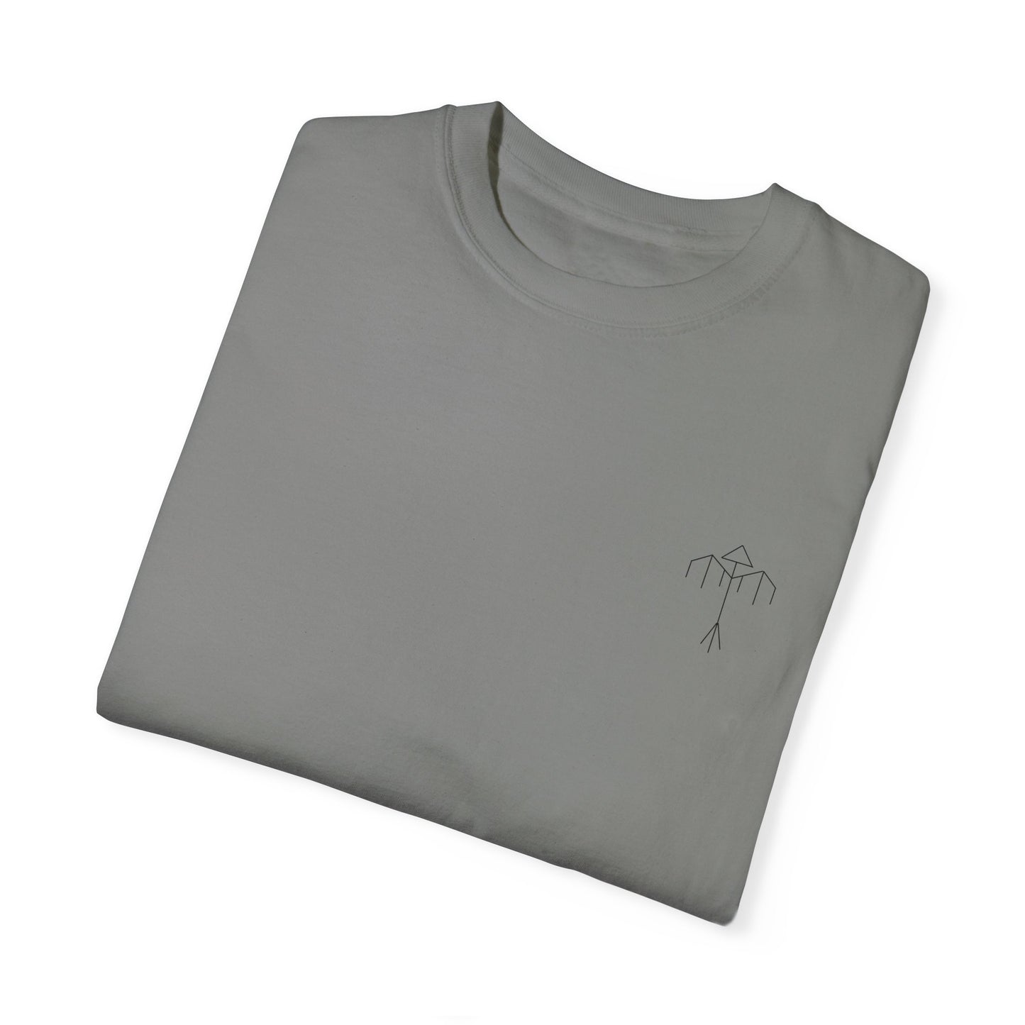 Samurai Unisex Garment-Dyed Graphic T-Shirt - Streetwear Vibe, Perfect for Anime Fans