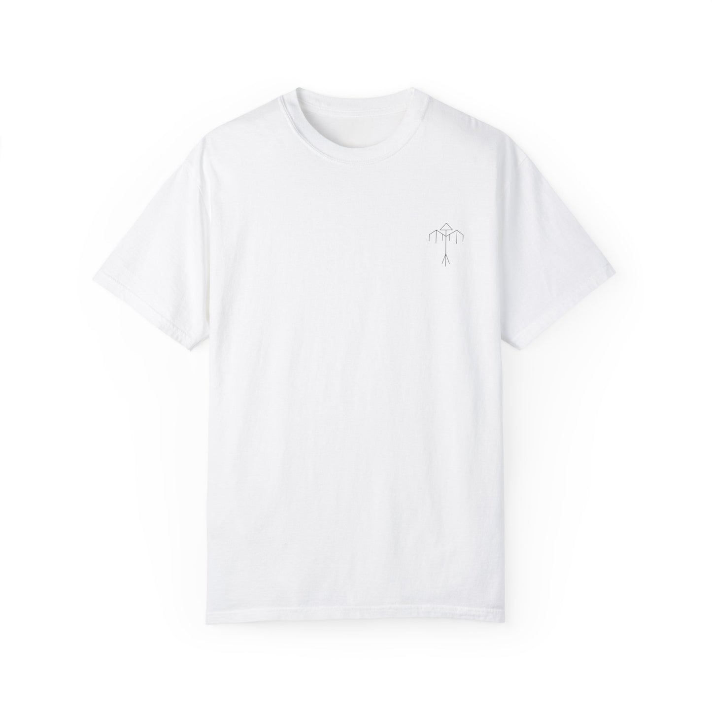 Samurai Unisex Garment-Dyed Graphic T-Shirt - Streetwear Vibe, Perfect for Anime Fans